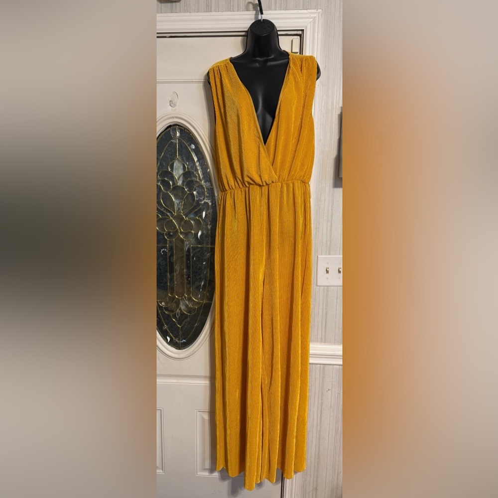 Pleated Jumpsuit